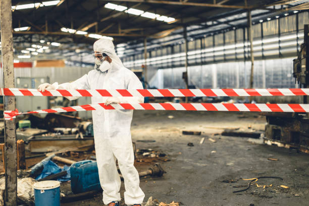 Professional Infectious Disease Decontamination technician working in Duluth, WA